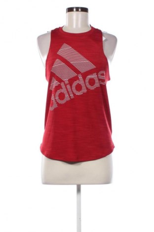 Damen Sporttop Adidas, Größe S, Farbe Rot, Preis € 17,39