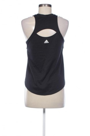 Γυναίκειο αθλητικό τοπ Adidas, Μέγεθος S, Χρώμα Μαύρο, Τιμή 17,39 €