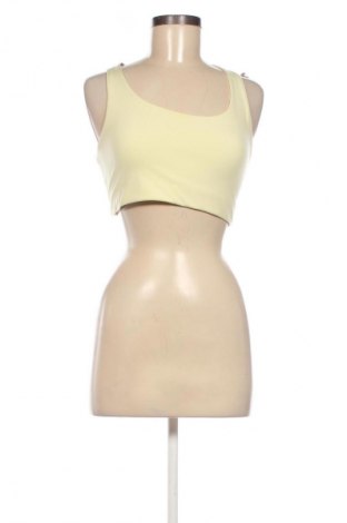 Top sport de damă. H&M, Mărime M, Culoare Galben, Preț 38,92 Lei