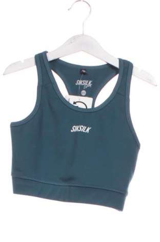 Top sport de damă. SikSilk, Mărime XXS, Culoare Albastru, Preț 52,63 Lei