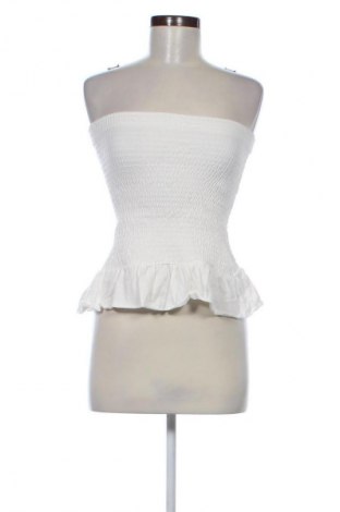 Damentop Bershka, Größe M, Farbe Weiß, Preis 9,02 €