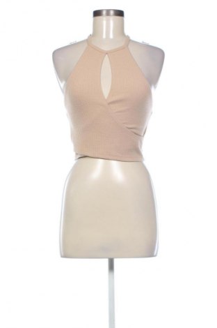 Női top Bershka, Méret M, Szín Bézs, Ár 2 636 Ft