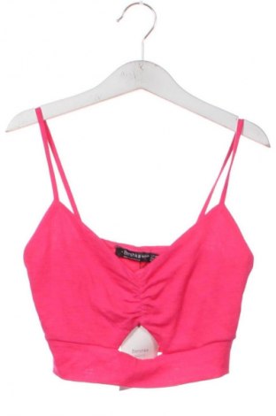 Γυναικείο τοπ Bershka, Μέγεθος XS, Χρώμα Ρόζ , Τιμή 23,52 €