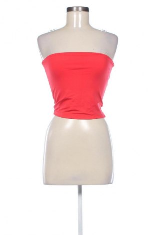 Top de femei Bershka, Mărime S, Culoare Roșu, Preț 77,17 Lei