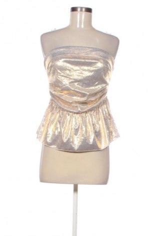 Top de femei SHEIN, Mărime M, Culoare Auriu, Preț 77,17 Lei