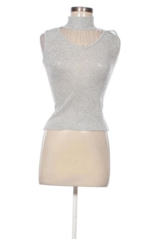 Damski top Unbranded, Rozmiar S, Kolor Srebrzysty, Cena 66,39 zł