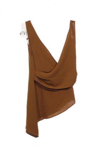 Γυναικείο τοπ Zara, Μέγεθος S, Χρώμα Καφέ, Τιμή 20,46 €