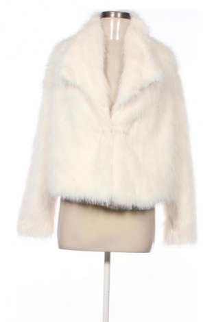 Palton din blană pentru damă Unbranded, Mărime M, Culoare Alb, Preț 566,00 Lei