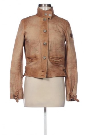 Damen Lederjacke Handstich, Größe S, Farbe Beige, Preis € 172,99