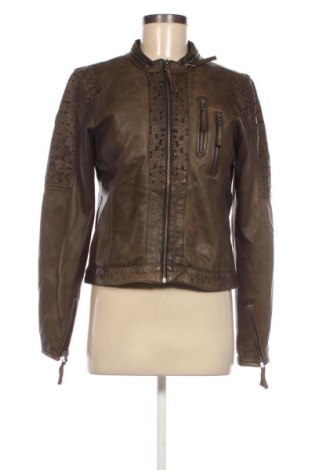 Női bőrdzseki Pulz Jeans, Méret M, Szín Zöld, Ár 31 884 Ft