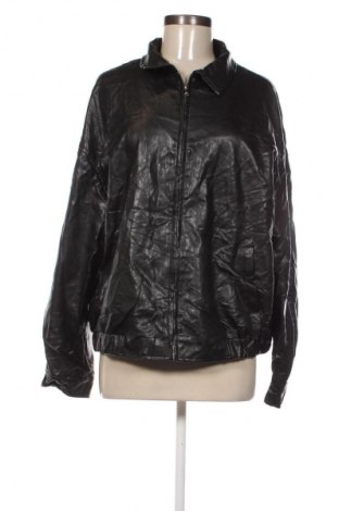 Damen Lederjacke SHEIN, Größe M, Farbe Schwarz, Preis € 64,99