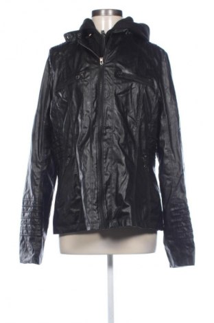 Női bőrdzseki SHEIN, Méret XL, Szín Fekete, Ár 11 571 Ft