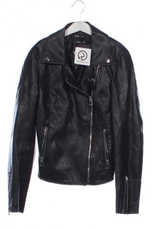 Damen Lederjacke Sinsay, Größe XXS, Farbe Schwarz, Preis € 29,67