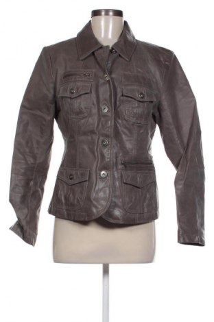 Damen Lederjacke Street One, Größe M, Farbe Grau, Preis € 90,99