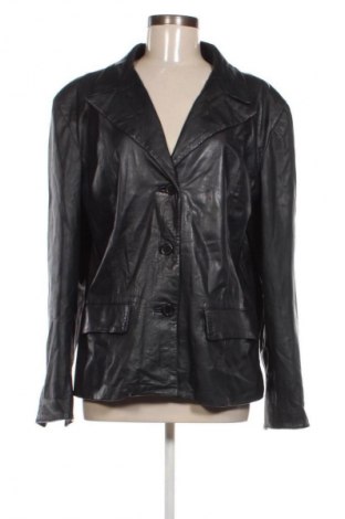 Damen Lederjacke Unbranded, Größe XXL, Farbe Blau, Preis 66,99 €