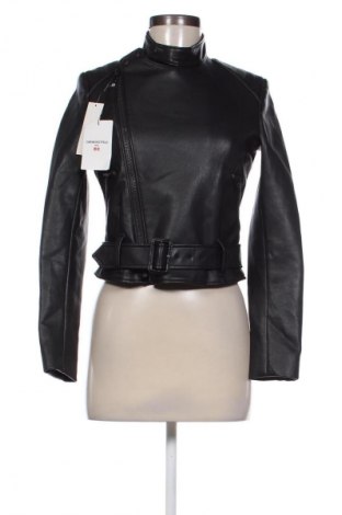 Női bőrdzseki Uniqlo, Méret S, Szín Fekete, Ár 37 689 Ft
