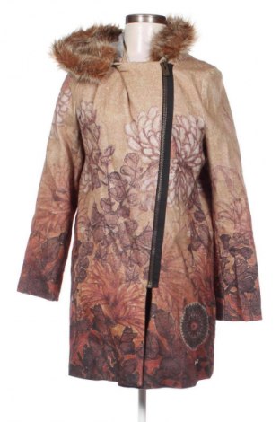 Дамско палто Desigual, Размер M, Цвят Многоцветен, Цена 343,90 лв.