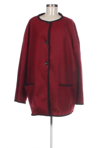 Dámsky kabát  SHEIN, Veľkosť 4XL, Farba Červená, Cena  65,95 €