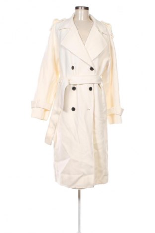 Damski płaszcz The Kooples, Rozmiar L, Kolor ecru, Cena 2 044,99 zł