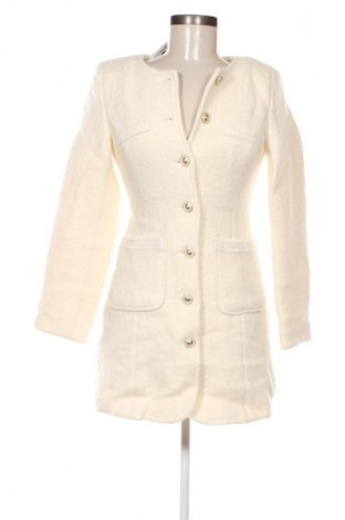 Palton de femei Unbranded, Mărime XS, Culoare Ecru, Preț 200,99 Lei