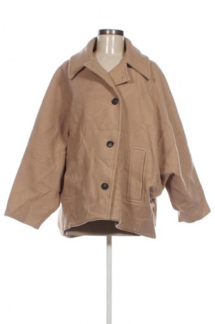 Damenmantel Zara, Größe XS, Farbe Beige, Preis 47,99 €