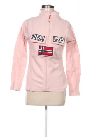 Geacă polară de damă Geographical Norway, Mărime S, Culoare Roz, Preț 964,99 Lei