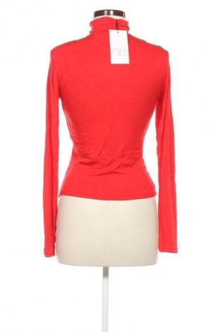 Damen Rollkragen Zara, Größe M, Farbe Rot, Preis € 32,99