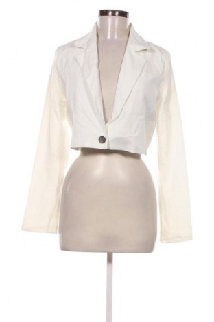 Sacou de femei Ally, Mărime S, Culoare Alb, Preț 265,99 Lei