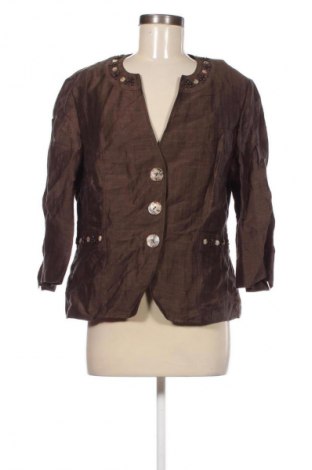 Γυναικείο σακάκι Gerry Weber, Μέγεθος L, Χρώμα Καφέ, Τιμή 69,99 €