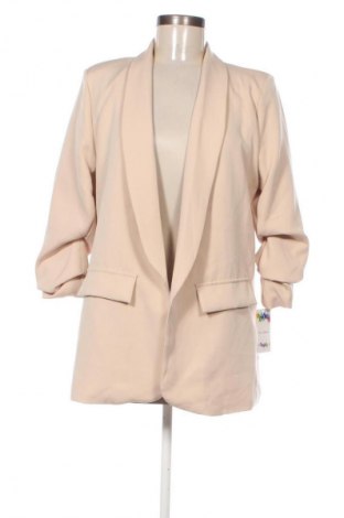 Damen Blazer NEW COLLECTION, Größe XL, Farbe Beige, Preis 79,80 €