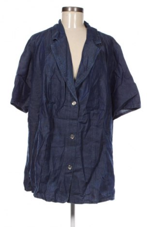 Γυναικείο σακάκι Unbranded, Μέγεθος 5XL, Χρώμα Μπλέ, Τιμή 30,99 €