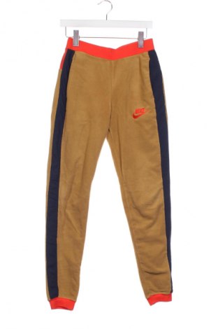 Pantaloni trening de femei Nike, Mărime XS, Culoare Bej, Preț 160,38 Lei