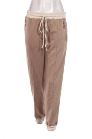 Damskie spodnie sportowe Unbranded, Rozmiar M, Kolor Beżowy, Cena 67,00 zł