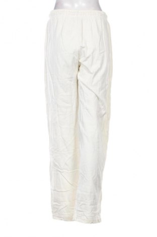 Pantaloni trening de femei Zara, Mărime M, Culoare Alb, Preț 72,03 Lei