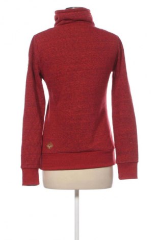 Дамско спортно горнище Ragwear, Размер S, Цвят Червен, Цена 34,99 лв.