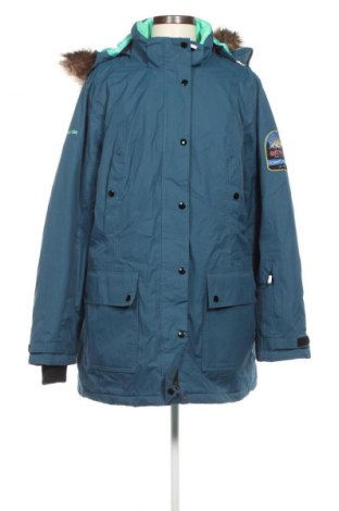 Γυναικείο μπουφάν Bpc Bonprix Collection, Μέγεθος XXL, Χρώμα Μπλέ, Τιμή 34,99 €