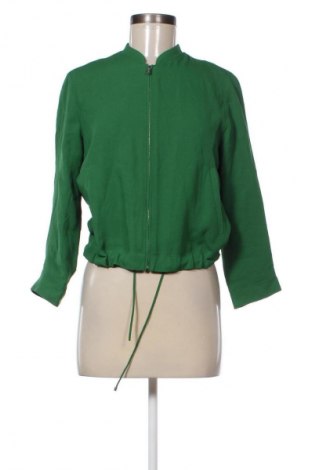 Дамско яке Massimo Dutti, Размер XS, Цвят Зелен, Цена 89,00 лв.