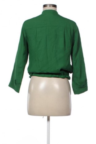 Дамско яке Massimo Dutti, Размер XS, Цвят Зелен, Цена 89,00 лв.