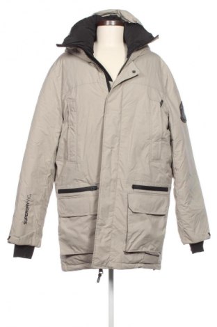Γυναικείο μπουφάν Superdry, Μέγεθος M, Χρώμα Γκρί, Τιμή 57,99 €