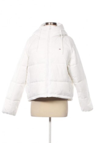 Damenjacke Tommy Jeans, Größe M, Farbe Weiß, Preis 204,99 €