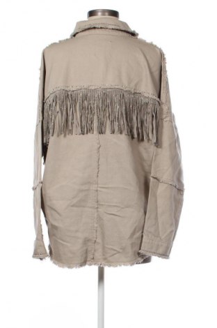 Дамско яке Zara, Размер M, Цвят Сив, Цена 41,99 лв.