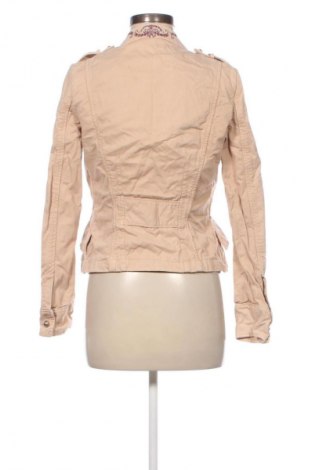 Дамско яке Zara, Размер M, Цвят Бежов, Цена 31,99 лв.