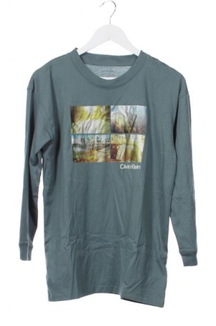 Детска блуза Calvin Klein Jeans, Размер 12-13y/ 158-164 см, Цвят Зелен, Цена 48,99 лв.