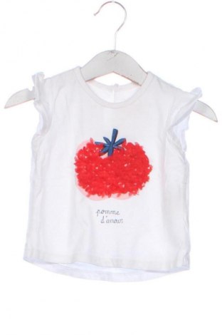Bluză pentru copii Catimini, Mărime 6-9m/ 68-74 cm, Culoare Alb, Preț 61,74 Lei