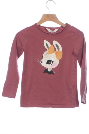 Detská blúzka  H&M, Veľkosť 4-5y/ 110-116 cm, Farba Popolavo ružová, Cena  5,56 €