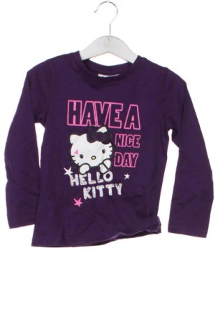 Kinder Shirt Hello Kitty, Größe 2-3y/ 98-104 cm, Farbe Lila, Preis 7,99 €