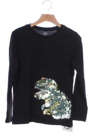 Kinder Shirt Sinsay, Größe 6-7y/ 122-128 cm, Farbe Schwarz, Preis 6,14 €