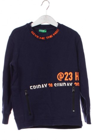Gyerek blúz United Colors Of Benetton, Méret 3-4y / 104-110 cm, Szín Kék, Ár 4 600 Ft