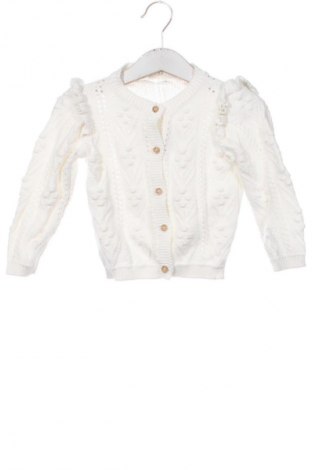 Pulover cu nasturi pentru copii Sinsay, Mărime 12-18m/ 80-86 cm, Culoare Alb, Preț 45,00 Lei