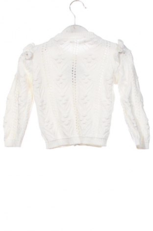 Pulover cu nasturi pentru copii Sinsay, Mărime 12-18m/ 80-86 cm, Culoare Alb, Preț 45,00 Lei